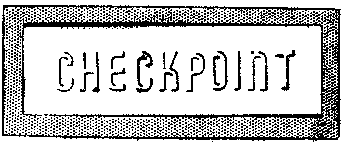 Checkpoint: lettered masthead